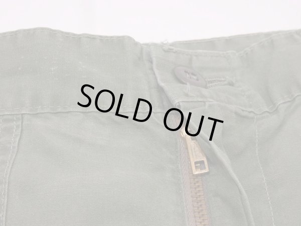 画像7: 60s US ARMY PX CIVILIAN COTTON POPLIN UTILITY BAKER PANTS (7)