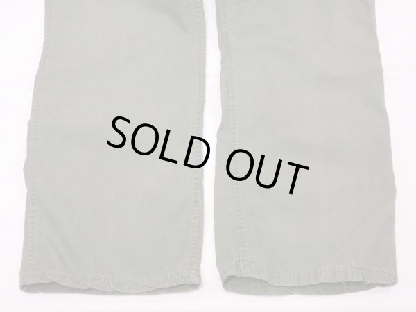 画像9: 60s US ARMY PX CIVILIAN COTTON POPLIN UTILITY BAKER PANTS (9)