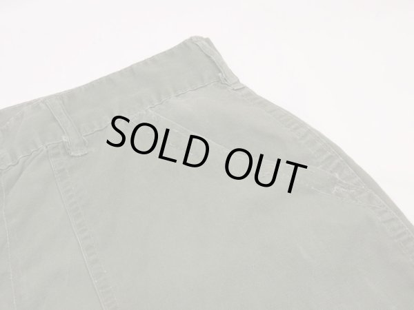 画像6: 60s US ARMY PX CIVILIAN COTTON POPLIN UTILITY BAKER PANTS (6)