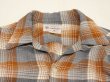 画像4: 50s PENNEY'S TOWNCRAFT GRADATION OMBRE CHECK OPEN COLLAR RAYON SHIRT  (4)