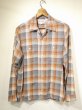 画像1: 50s PENNEY'S TOWNCRAFT GRADATION OMBRE CHECK OPEN COLLAR RAYON SHIRT  (1)