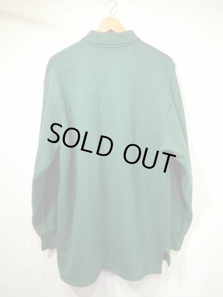 画像2: 90s Polo Ralph Lauren BIG POLO SWEAT POLO SHIRT (2)