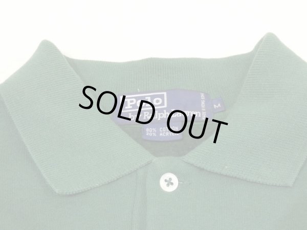 画像3: 90s Polo Ralph Lauren BIG POLO SWEAT POLO SHIRT (3)