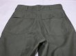 画像10: 60s '68 US ARMY OG-107 UTILITY BAKER PANTS with ALUMINUM ZIPPER (10)