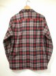 画像2: 60s KENTFIELD Woolverine WOOL PLAID OPEN COLLAR SHIRT (2)