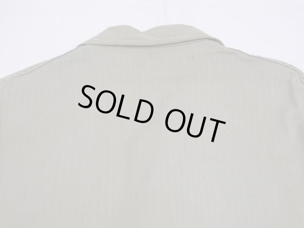 画像12: 40s US MARINE CORPS USMC P-41 HBT TWILL UTILITY JACKET (12)