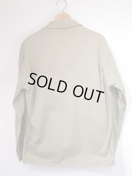 画像2: 40s US MARINE CORPS USMC P-41 HBT TWILL UTILITY JACKET (2)