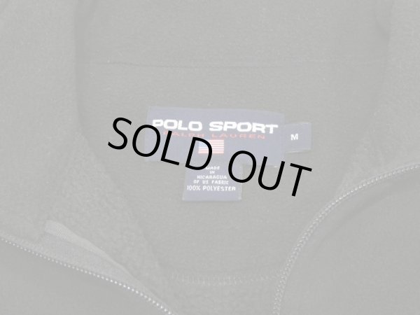 画像4: 90s Polo Ralph Lauren POLO SPORT POLARTEC FLEECE PULLOVER JACKET (4)