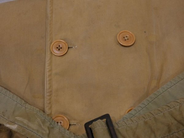 画像8: 40s WW2 BRITISH ARMY US ARMY SHAWL COLLAR MACKINAW JEEP COAT (8)