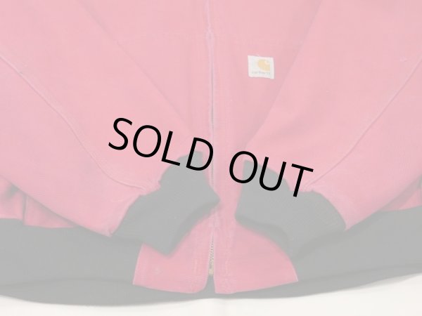 画像9: 90s Carhartt RED DUCK ACTIVE JACKET (9)