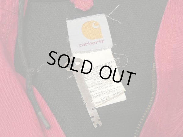 画像3: 90s Carhartt RED DUCK ACTIVE JACKET (3)