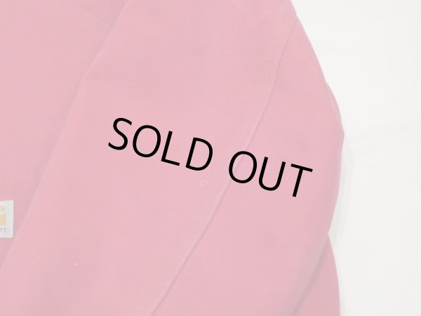 画像10: 90s Carhartt RED DUCK ACTIVE JACKET (10)