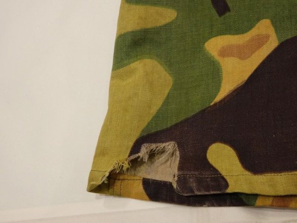 画像8: 60s CZECHOSLOVAKIA ARMY SARAMANDER CAMO OVER COAT  (8)