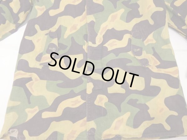 画像4: 60s CZECHOSLOVAKIA ARMY SARAMANDER CAMO OVER COAT  (4)