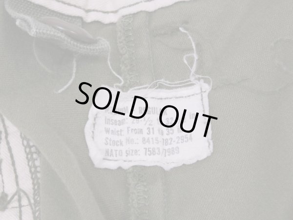 画像7: 70s '74 US ARMY M-65 FIELD TROUSERS PANTS NYLON ×RAYON M-R (7)