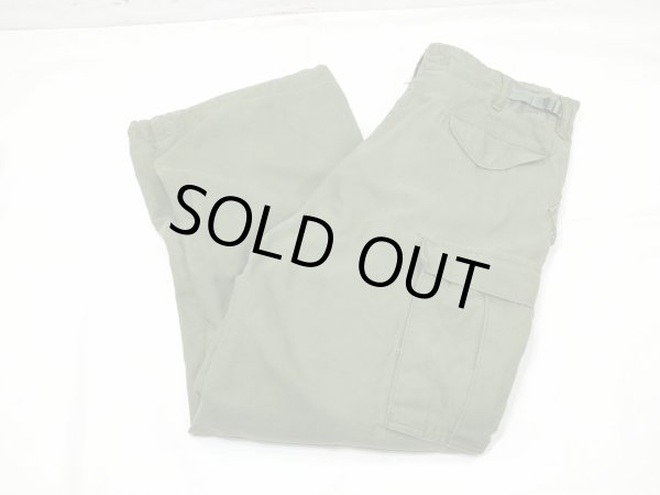 画像3: 70s '74 US ARMY M-65 FIELD TROUSERS PANTS NYLON ×RAYON M-R (3)
