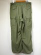 画像2: 70s '74 US ARMY M-65 FIELD TROUSERS PANTS NYLON ×RAYON M-R (2)