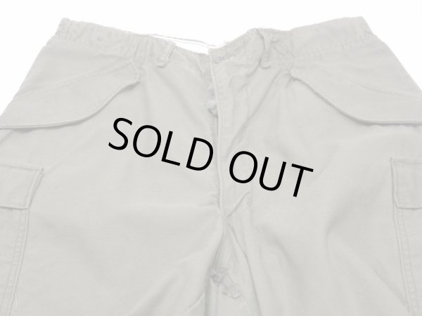 画像4: 70s '74 US ARMY M-65 FIELD TROUSERS PANTS NYLON ×RAYON M-R (4)