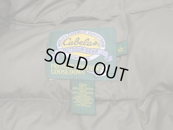 画像4: 90s Cabela's GOOSE DOWN VEST (4)