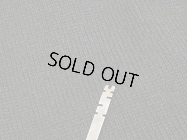 画像6: 50s Faul&Crymes BLACK WOOL LETTERED CARDIGAN (6)