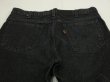 画像9: 80s Levi's 840 YARN DYED BLACK DENIM PANTS W36 MADE IN USA (9)