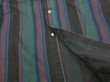 画像8: 80s Carhartt RANDOM BORDER STRIPE HEAVY FLANNEL SHIRT MADE IN USA (8)