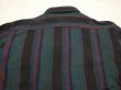 画像10: 80s Carhartt RANDOM BORDER STRIPE HEAVY FLANNEL SHIRT MADE IN USA (10)