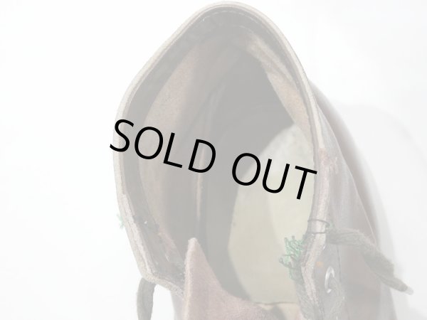 画像9: 〜 60s UNKNOWN LEATHER WORK BOOTS (9)