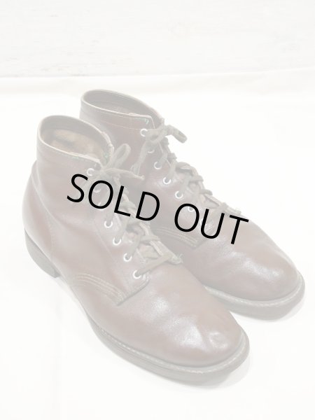 画像4: 〜 60s UNKNOWN LEATHER WORK BOOTS (4)