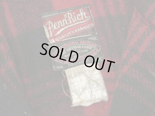 画像4: 30s THE DRYBAK × PennRich WOOL HUNTING COAT JACKET (4)