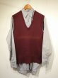 画像3: 30s 40s US ARMY AMERICAN RED CROSS ARC KNIT VEST RARE COLOR (3)