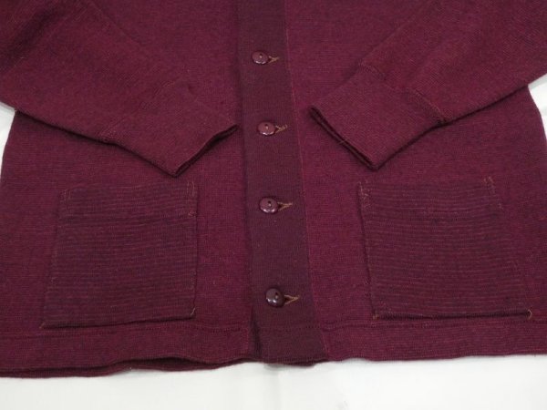 画像9: 40s MONARCH KNIT WOOL CARDIGAN (9)