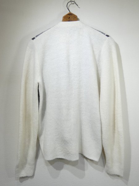 画像2: 60s RUGBY FRONT PANEL MOHAIR CARDIGAN (2)
