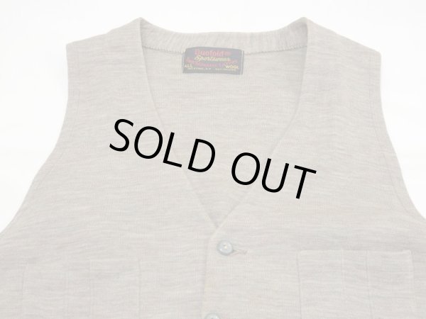 画像7: 〜 50s Duofold TWO SEPARATE LAYERS 4 POCKET WOOL VEST (7)