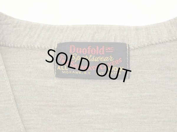 画像4: 〜 50s Duofold TWO SEPARATE LAYERS 4 POCKET WOOL VEST (4)