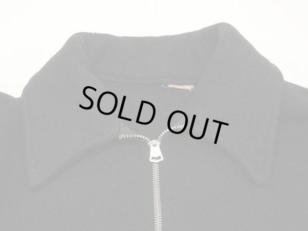 画像4: 30s UNKNOWN WOOL SPORTS JACKET with GROMMET ZIPPER (4)