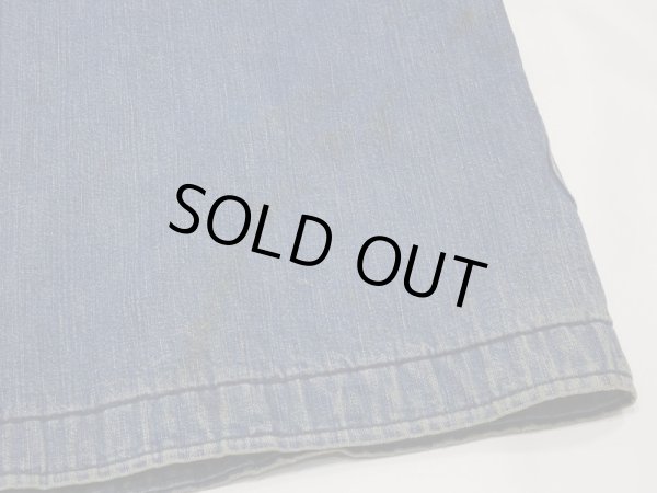 画像14: 40s WW2 UNKNOWN DENIM CHORE JACKET COVERALL with BLANKET (14)