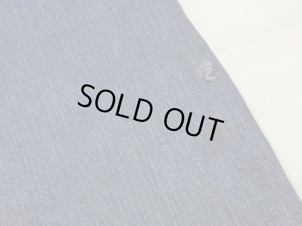 画像12: 40s WW2 UNKNOWN DENIM CHORE JACKET COVERALL with BLANKET (12)