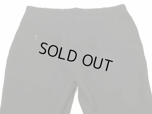 画像10: 20s 30s UNKNOWN SIDE LINE HBT WOOL TROUSERS SLACKS PANTS (10)