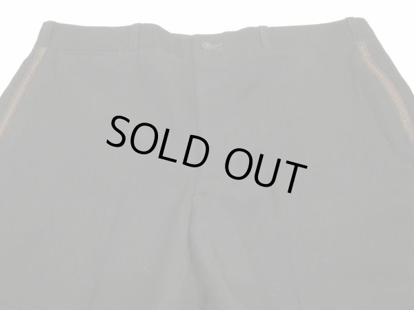 画像5: 20s 30s UNKNOWN SIDE LINE HBT WOOL TROUSERS SLACKS PANTS (5)