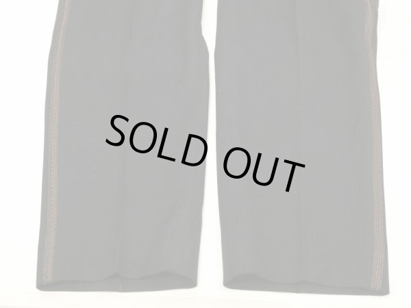 画像9: 20s 30s UNKNOWN SIDE LINE HBT WOOL TROUSERS SLACKS PANTS (9)