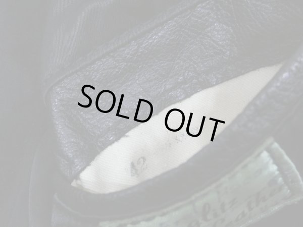 画像9: 50s Langlitz Leather GREEN TAG MUROC FLIGHT JACKET (9)