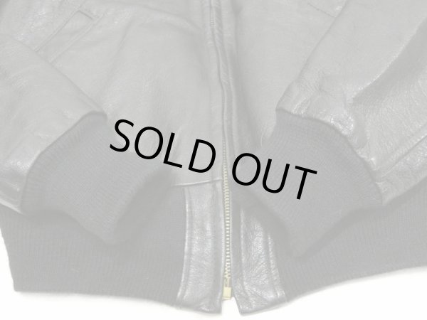 画像6: 50s Langlitz Leather GREEN TAG MUROC FLIGHT JACKET (6)