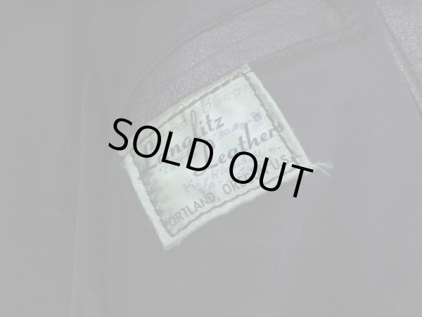 画像8: 50s Langlitz Leather GREEN TAG MUROC FLIGHT JACKET (8)