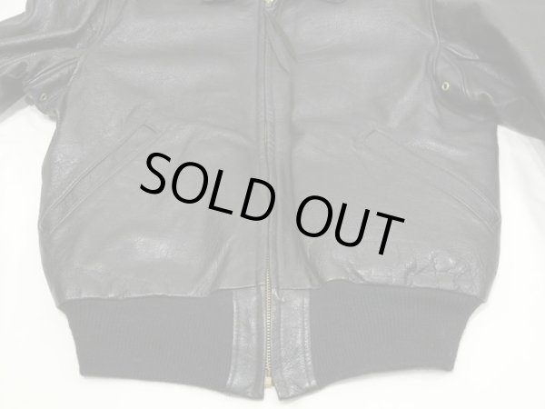 画像5: 50s Langlitz Leather GREEN TAG MUROC FLIGHT JACKET (5)