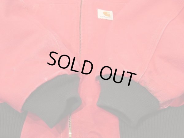 画像7: 90s Carhartt RED DUCK ACTIVE JACKET 2 (7)