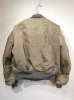 画像2: 50s US AIR FORCE USAF MA-1 FLIGHT JACKET with SQUADRON PATCH GOOD FADE (2)