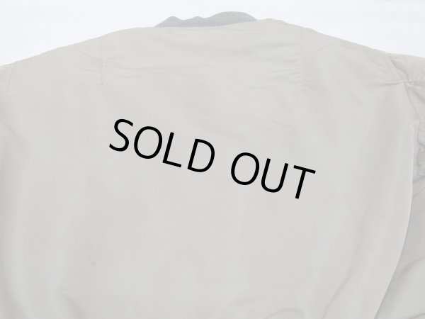 画像17: 50s US AIR FORCE USAF MA-1 FLIGHT JACKET with SQUADRON PATCH GOOD FADE (17)