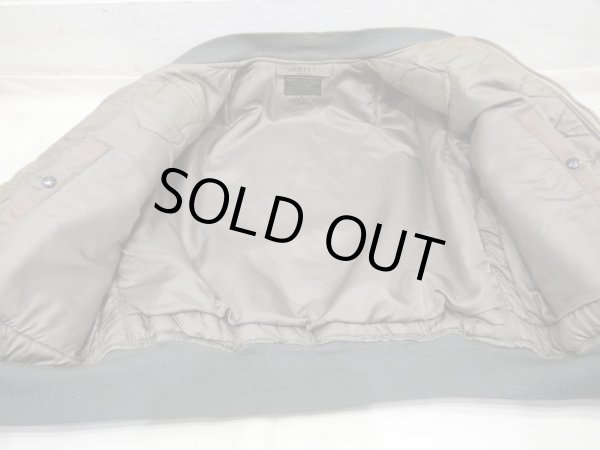 画像15: 50s US AIR FORCE USAF MA-1 FLIGHT JACKET with SQUADRON PATCH GOOD FADE (15)