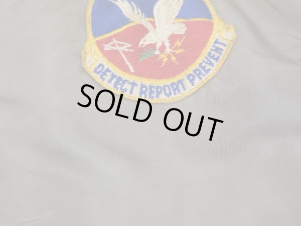 画像6: 50s US AIR FORCE USAF MA-1 FLIGHT JACKET with SQUADRON PATCH GOOD FADE (6)